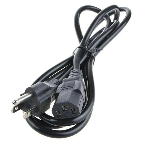 Five Feet US 3 Prong AC Power Cord Cable For SURPCOS 5 In 1 Heat Press Machine Replacement Black With Durable Insulation 59 Inch Long Standard US Plug Ideal For Powering Heat Transfer Projects.