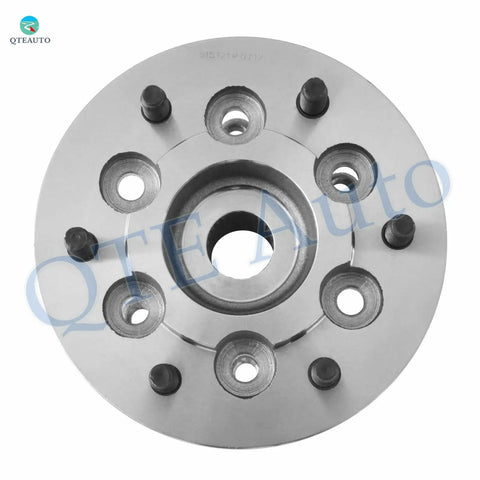 Front view of a pair of front wheel hub bearing assemblies replacement fits 2009 2012 GMC Canyon 4WD and Chevrolet Colorado 4WD with 2.9L 3.7L or 5.3L engines direct replacement for easy install on projects and daily drivers