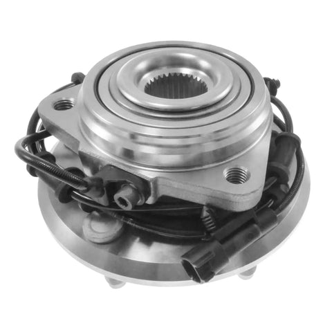 2Pc Front Wheel Bearing Hubs Assembly For Jeep Wrangler 2011-2017 And 2018 JK, Front Left And Right, 5 Lug, ABS Sensor Wire