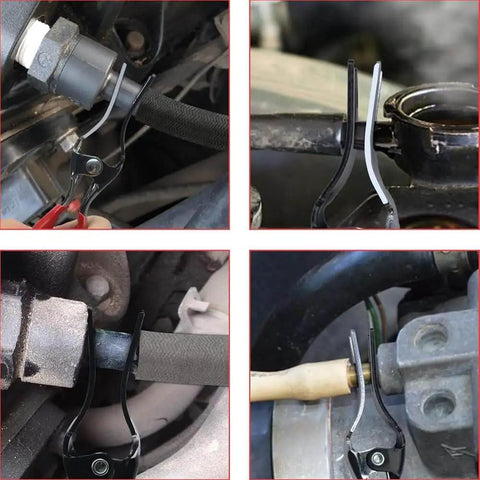 Pro Grade Car Fuel Line Removal Tool Kit With Hose Clamp Pliers used in various car engine hose applications