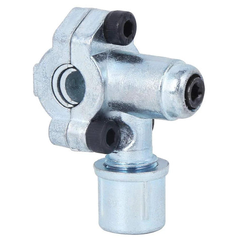 Miskall refrigeration piercing valve BVP-31, silver metal needle valve for liquid adding with included wrench