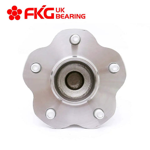 Front view of Rear Wheel Bearing Hub Assembly 5-Lug Fit For Nissan Altima 2007-2018, Maxima 2009-2018, highlighting lugs and central hub.