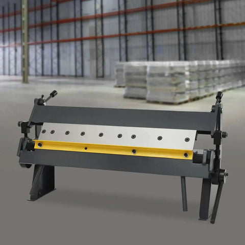 Heavy Duty 24 Inch Pan And Box Brake Metal Bender For Floor Standing Setup in warehouse