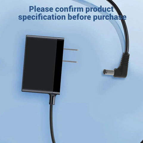 Plug And Play 12V 1A Power Cord Replacement For DonJoy Iceman Classic3 Cold Therapy Unit with AC plug and connector view