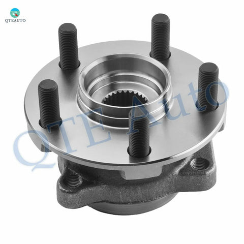 Beefed Up Front Wheel Hub Bearing Assembly Pair For Subaru Impreza Crosstrek Forester 2014 Through 2021 Fits H4 2.0L And 2.5L Engines Front Axle Bearings Set Of Two, showing a single unit.