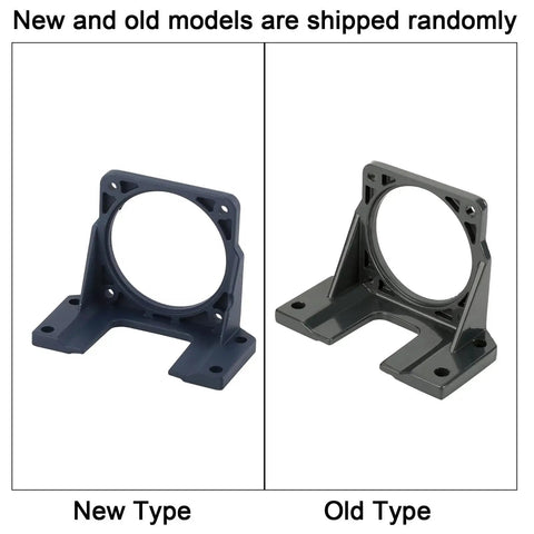 Rugged Black Motor Mount Bracket For 40W To 120W DC Motors And Mini Stepper Motors High Hardness Auxiliary Bracket comparison