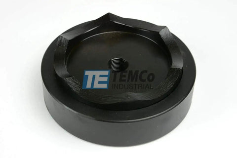 4 Inch Conduit Punch And Die Set For M20x1.5 Metric Knockout Driver, Hydraulic Punch Tool, 13 Ton Capacity, front view