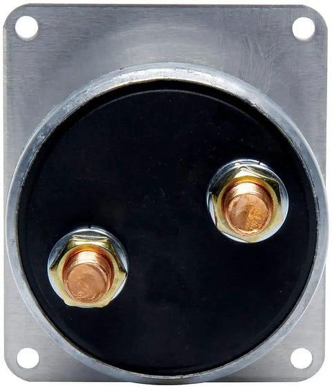 Battery Disconnect Switch Panel For Vehicle Power Shutoff And Emergency Safety, aluminum panel, close-up view