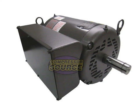General Purpose Single-Phase AC Motor 10 HP 1725 RPM 230V 60Hz 215T OPSB Enclosure Copper Windings Sealed Ball Bearing Heavy-Gauge Steel Frame
