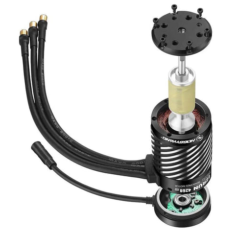 4278 Sensored 2250KV G2R Brushless Motor For One Eighth Scale Monster Trucks And RC Cars 3 To 6S LiPo Compatible
