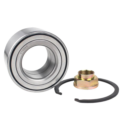 Front Wheel Hub And Bearing Assembly Replacement For 04 06 Lexus ES330 RX330 07 13 ES350 07 09 RX350 06 08 RX400h 05 13 Toyota Avalon 04 17 Camry 05 07 Highlander 04 08 Solara Bolt In OE Grade with components shown