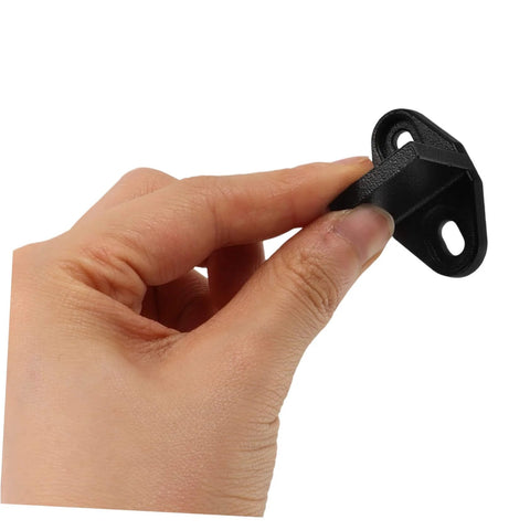 Sliding Barn Door Floor Guide Rail Low Profile Hardware Swing Stopper, No Fuss Install With All Tools Included in hand