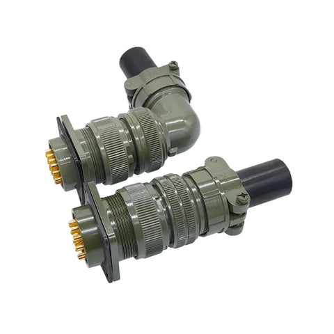 Mil-Spec Circular Connectors 24-28S Plug 3108 24-28 MIL-C-5015 military grade rugged connectors, waterproof and dustproof