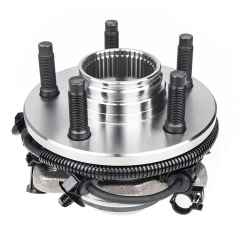 Front Left 4x4 Wheel Bearing And Hub Assembly For 1998-2000 Ford Ranger And 1998-2000 Mazda B4000 With ABS 5 Lug 4WD Replacement Direct Fit Durable Steel Bearing