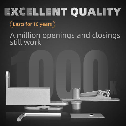 Self Closing Pivot Door Hinge Heavy Duty Hidden Hinge For Commercial And Home Use Opens Inward And Outward Part View