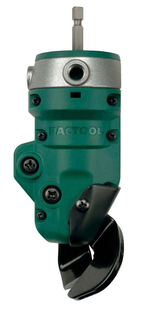 Snapper Shear Drill Attachment For Sheet Metal Cutting Cuts Up To 18 Gauge Galvanized Steel Aluminum And Copper with 360 Degree Rotating Head.