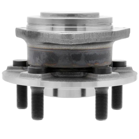 Front view of the Front Wheel Bearing Hub Assembly Plug And Play Replacement For 2012-2018 Chrysler 300, 2012-2018 Dodge Challenger, 2012-2018 Dodge Charger Front Driver Or Passenger Side Easy Install OEM Quality.