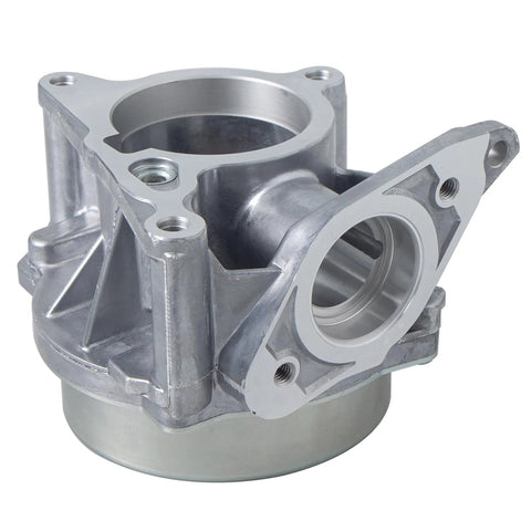 Brake vacuum pump housing QUYDDC 06H145100AD, aluminum alloy, for 2.0T VW/Audi engines.
