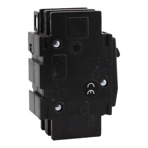 Side view of QOU260 Miniature Circuit Breaker 120/240V 60 Amp 1 Phase 4 Pole Nema 3R Rated, Heavy Duty Safety Shutoff.