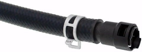 Close-up of Engine Heater Hose Assembly With Durable Aluminum Y Connectors, Built Tough OE Style Replacement For Select Cadillac Chevrolet GMC Models