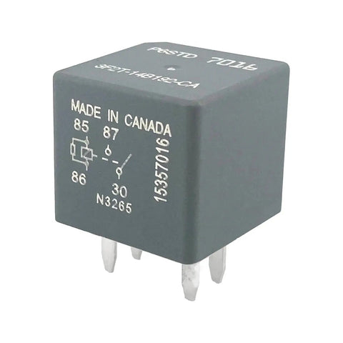 Ford Compatible 12V 40A 4 Pin SPST Automotive Power Relay 2-Pack For F150 F-Series Explorer Expedition Crank No-Start Fuel Pump Fix