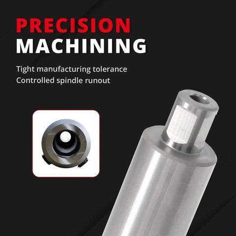 Annular Cutter Extension 4 Inch For Three Quarters Inch Weldon Shank Magnetic Drill Press Adapter And Cutter Holder Pro Grade Chrome Molybdenum Alloy Built For Tough Professional Jobs Extends Reach For Narrow Or Side Access Areas CNC precision machining detail