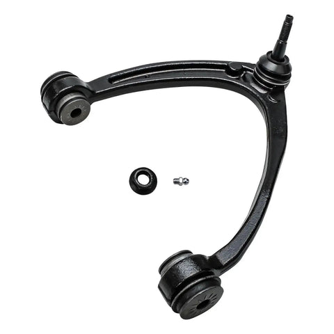 Front Upper Control Arm With Ball Joint Assembly For Chevy Tahoe Silverado Suburban 1500 Avalanche Cadillac Escalade ESV EXT GMC Sierra Yukon XL 1500 Heavy Duty Replacement Parts For Improved Handling And Ride shown in material detail