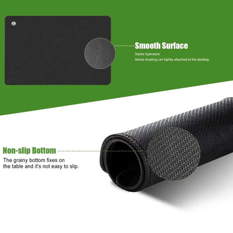 Close-up of Grounding Mat Kit 2 Pack with smooth surface and non-slip bottom, highlighting waterproof soft krypton fiber material.
