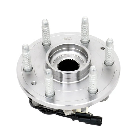 Front Wheel Bearing Hub Assembly For 2014-2018 Chevy Silverado 1500 4WD, 2015-2020 Tahoe, Suburban, Yukon 4WD, 2014-2018 GMC Sierra 1500 4WD Replacement Heavy-Duty OEM-Grade Wheel Hub Module For Durable Performance. Heavy-Duty Front Wheel Hub Bearing - 1 Pack for 4WD