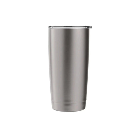 Insulated Stainless Steel Tumbler For Gym Sessions Dual Wall Keeps Drinks Hot Or Cold BPA Free Leak Proof Lid Brushed Steel Ideal For Workout Fans