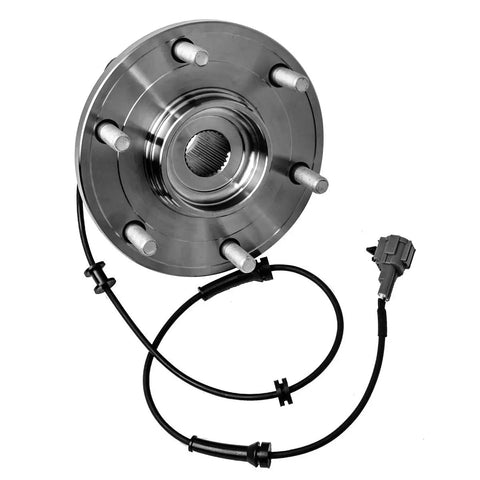 Left Or Right Wheel Hub And Bearing Assembly For Infiniti QX56 Nissan Titan Armada Pathfinder 6 Lug With ABS Pair AUQDD 515066