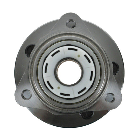Front view of Front And Rear Wheel Bearing And Hub Assembly For 4WD With ABS Sensor DIY Friendly Bolt In Replacement