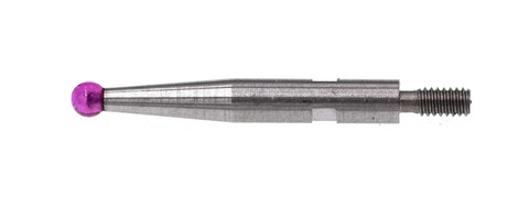 Ruby Ball Tip Measuring Insert For Dial Test Indicators Interapid 312 0.080 Inch, side view, non-magnetic and non-conductive