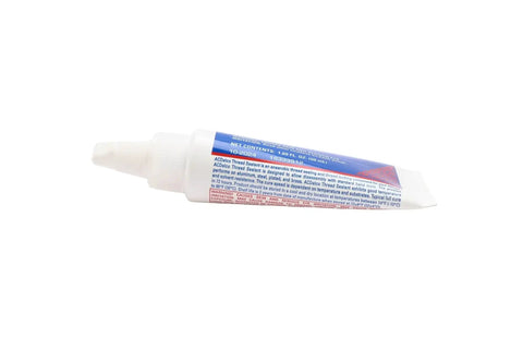 Side view of GM Original Equipment Thread Sealant 10 2024 1.69 Oz for automotive use tube with label visible