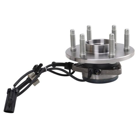 Front Wheel Hub And Bearing Assembly For 4x4 With ABS And 6-Lug Fits 1999-2006 Chevy Silverado GMC Sierra Tahoe Suburban Yukon