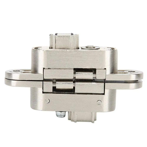 Hidden Door Hinges Invisible Hinge With Three Way Adjustable And 180 Degree Swing Zinc Alloy Concealed Hinge front view