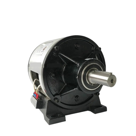 FMP-050 double-shaft electromagnetic clutch and brake assembly with black housing and silver shaft