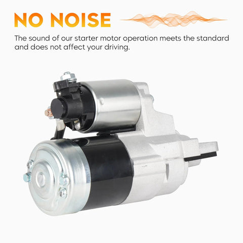 Starter Motor For Mazda 3 2.3L 2004 2009, Mazda 5 2.3L 2006 2010, Mazda 6 2.3L 2006 2007 Turbo, CX-7 2.3L 2007 2009 Replaces 410-48085