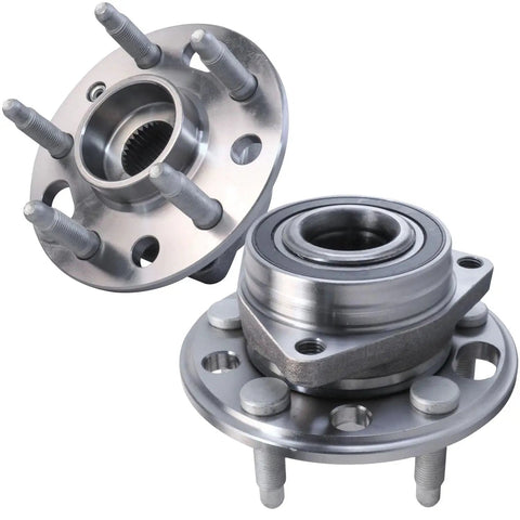 2Pcs Front And Rear Wheel Bearing Hub Assembly Fits Malibu 2013 2015 Impala 2014 2017 Buick Lacrosse 2010 2016 Regal 2011 2017 Cadillac XTS 2013 2019 And Cadillac CTS AWD 2015 2016 5 Lug