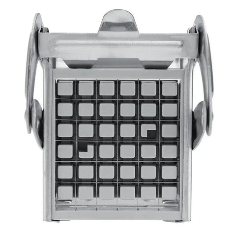 Stainless Steel Potato Cutter And French Fry Cutter Veg Slicer With 36 Hole And 64 Hole Blades Two Interchangeable Blades