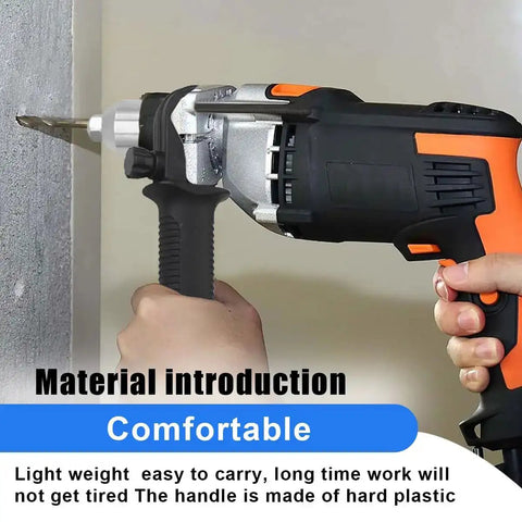 Close-up of Rivet Drill Adapter Kit for Cordless Drills, 2.4mm to 4.8mm aluminum heads, versatile use.