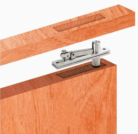 Heavy Duty Hidden Door Hinge Stainless Steel Pivot For Secret Bookshelf And Wood Doors 360 Degree Rotation Invisible Pivot Door Hardware