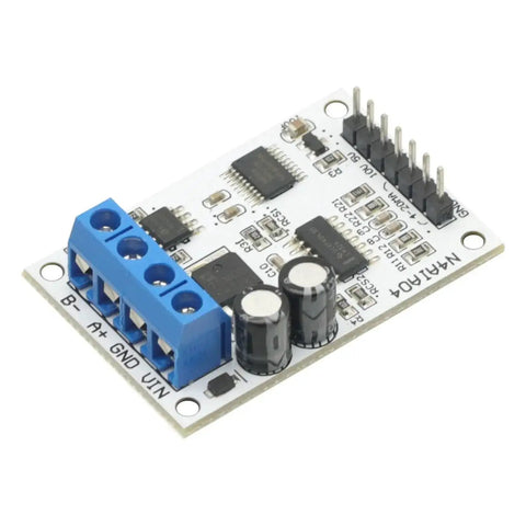 12V DC Signal Acquisition Module For PLCs With 4-20mA To 0-5V And 0-10V Outputs RS485 Modbus RTU Interface circuit board close-up