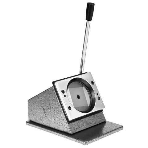3 Inch Button Paper Cutter And Badge Die Cutter for DIY Stamps and Card Buttons, heavy duty metal cutter with precise steel blade