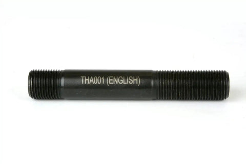 Long English Knock Out Punch Draw Stud For 3/4-16 Thread, Heavy Duty Engineering Tool Accessory For Hydraulic Punches, 4.84 In Length