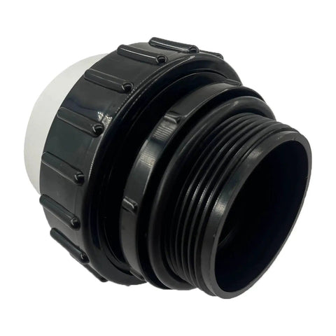 Two Pack Hi Temp 2 Inch MIP To 2 Inch PVC Union Replacement For Pentair Whisperflo And Intelliflo Pool Pumps Compatible With Inground Pools And Spas CMP 21063 200 000 Durable Build For Long Lasting Pool Side Use close-up