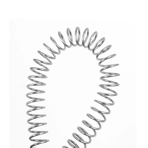 Uxcell compression spring, 304 stainless steel, 8 mm OD, 0.8 mm wire, 305 mm free length, silver