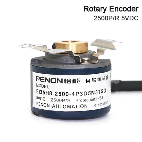 Top Notch 2500P R 5VDC Switch Encoder For AC Servo Motor Driver Kits EI35E9 2500 Series High Precision Servo Feedback Sensor