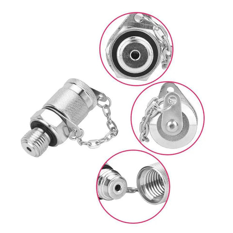 63 MPa Hydraulic Pressure Test Coupling Kit For Construction Machinery and Hydraulic Systems with carbon steel adapters and leak-free seals