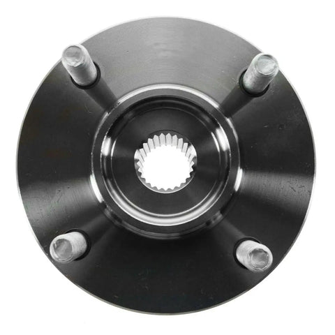 Wheel Hub Bearing Assembly Two Pack Front Left Driver Side And Front Right Passenger Side ABS For Mitsubishi Lancer 2.0L 2002 2007 And 2.4L 2004 2006 Free Return, top view.